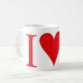 MUG I LUV U (Devant gauche)