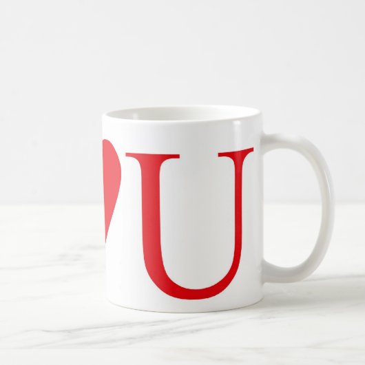 MUG I LUV U (Droite)