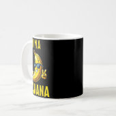 Mug I’m A Banana Funny Cartoon Humor Design  (Devant gauche)
