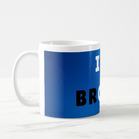Mug I’M BROKEN - Conception de devis émotionnel audaci (Gauche)