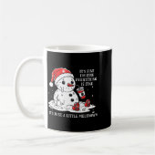 Mug I’m Fine It's Fine Just Having Meltdown Christmas (Gauche)