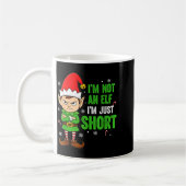 Mug I’m Just Short Funny Elf Christmas (Gauche)