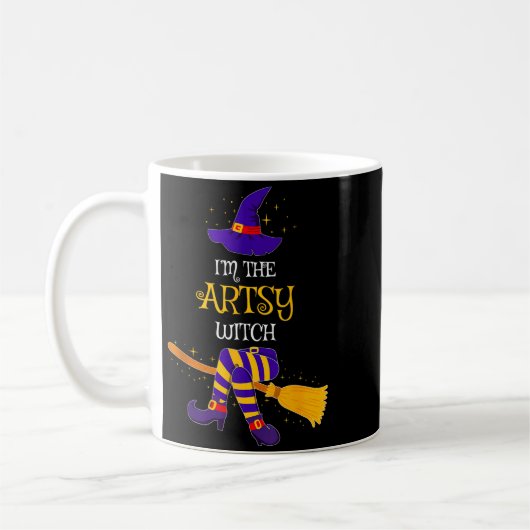 Mug I’m The Artsy Witch Family Matching Costume Hallow (Gauche)