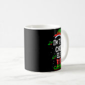 Mug I’m The Chef Elf Christmas Xmas Pajama Pj Men Wome (Devant droit)