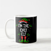 Mug I’m The Chef Elf Christmas Xmas Pajama Pj Men Wome (Gauche)