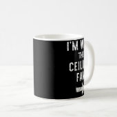 Mug I’m With The Ceiling Fan Funny Halloween Couple Co (Devant droit)
