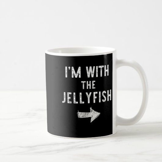 Mug I’m With The Jellyfish Halloween Couple Costume Je (Droite)
