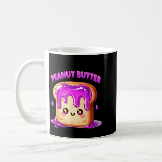 Mug I’m With The Peanut Butter Funny Matching Couple C (Gauche)