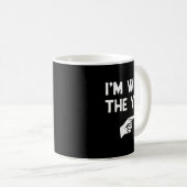 Mug I’m With The Yeti Funny Halloween Matching Costume (Devant droit)