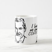 Mug I m'aime du café (Centre)