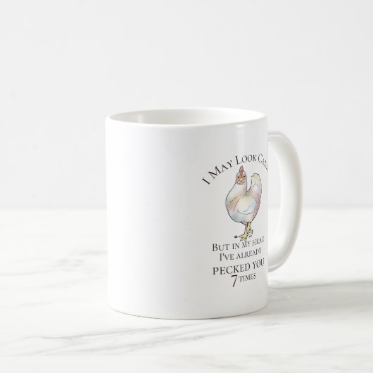 Mug "I May Look Calm" (Devant droit)