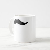 Mug I "moustache" vous une question (Devant gauche)