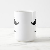 Mug I moustache vous une question (Centre)