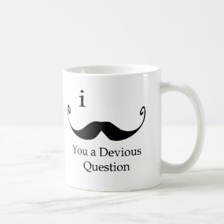 Mug I moustache vous une question détournée