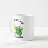Mug I Mustard-mit Je Vous Relie Drôle Conditionnement (Devant gauche)
