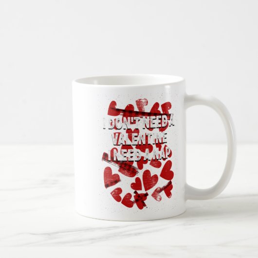 Mug I Need A Nap Anti Valentines Humor Heartbroken Sin (Droite)