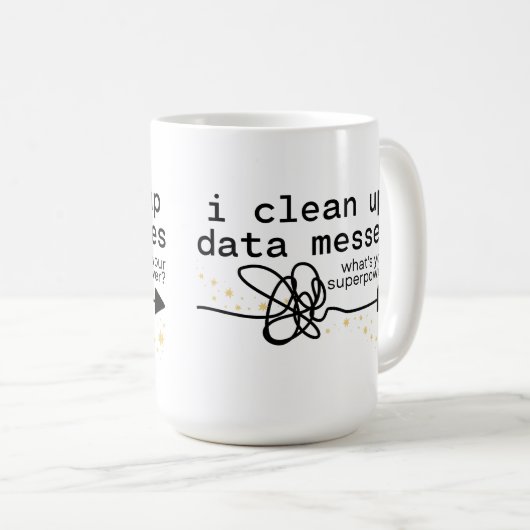 Mug I Nettoyage des processus de données (Devant droit)