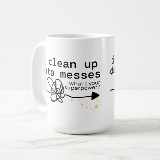 Mug I Nettoyage des processus de données (Devant gauche)