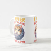 Mug I Never Quilt Alone I Have Cats Quilting Lover (Devant gauche)