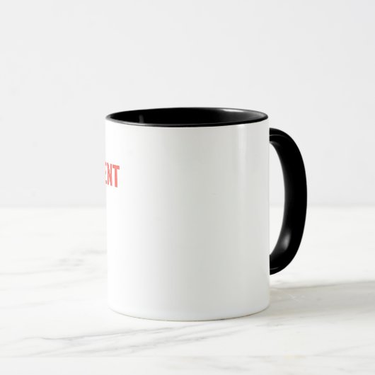 Mug i Parle Fluent Informatique Langue Funny Coding (Devant droit)