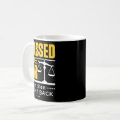 Mug I Ped The Bar Funny Bar Exam Joke New Lawyer (Devant gauche)