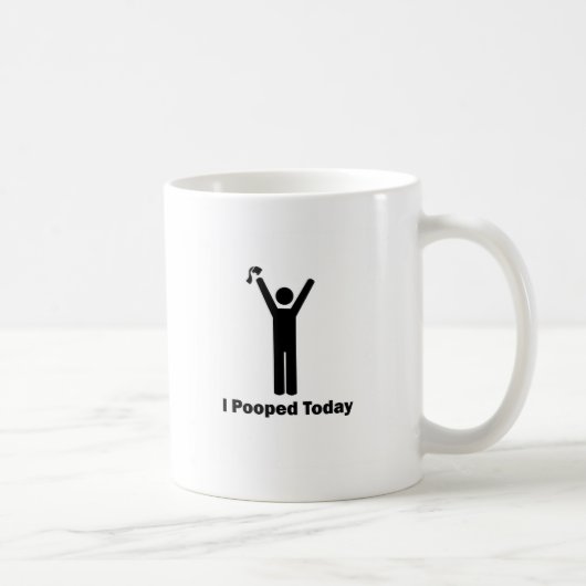 MUG I POOPED AUJOURD'HUI (Droite)