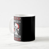 Mug I Prefer Halloween Christmas Sweater Skeleton Ugly (Devant gauche)