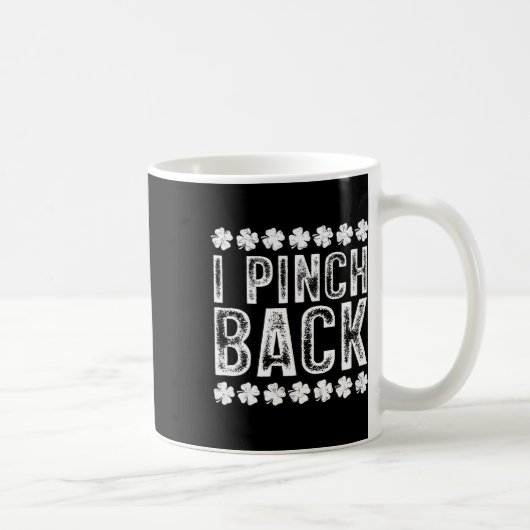 Mug I Punch Ck Drôle St Patrick's Day I Pinch Ck (Droite)