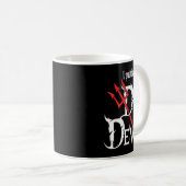 Mug I Put D In Devil Halloween Funny Couple Halloween (Devant droit)