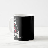 Mug I Put D In Devil Halloween Funny Couple Halloween (Devant gauche)