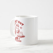 Mug I Put Out For Santa Snarky Christmas Sarcastic  (Devant gauche)