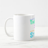 Mug I Put the Stud in Study - Drôle Student Design (Gauche)