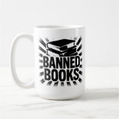 Mug I Read Banned Books (Gauche)