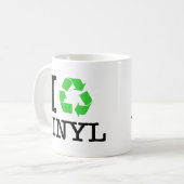 Mug I Recycle Vinyl (Devant gauche)