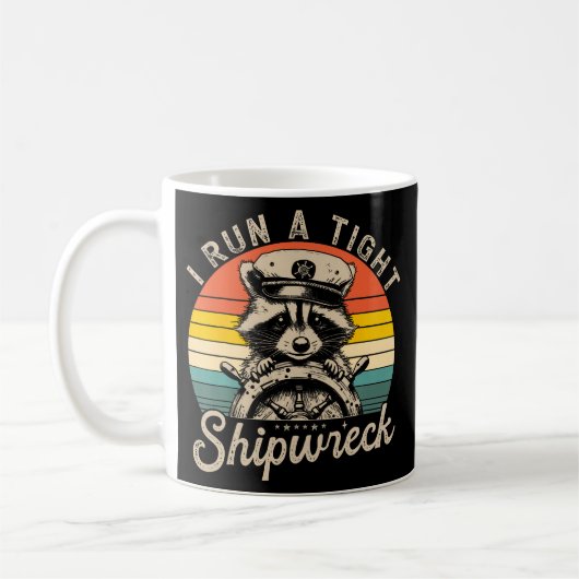Mug I run a tight shipwreck (Gauche)