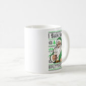 Mug I Saw Santa Splitting The G, Santa Beer Drinking C (Devant droit)
