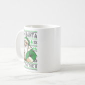 Mug I Saw Santa Splitting The G, Santa Beer Drinking C (Devant gauche)