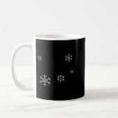Mug I Smell Snow Funny Holiday Under 20 Snowflakes (Gauche)