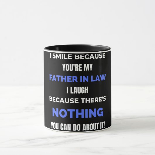 Mug I Smile Because (Centre)