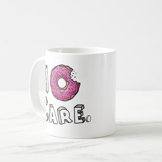 Mug I soin de beignet drôle (Devant gauche)