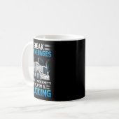 Mug I Speak 4 Languages English Profanity Sarcasm And (Devant gauche)
