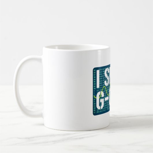 Mug I Speak G-Code CNC Machinist Programmer Funny  (Gauche)
