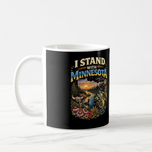 Mug I Stand With Minnesota (Gauche)