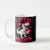 Mug I Steal 67 Hearts Funny 67 Valentine Dinosaur Men  (Gauche)