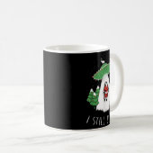 Mug I Still Believe Santa Claus Alien Spaceship Funny (Devant droit)
