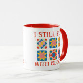 Mug I Still Play With Blocks Quilt Funny Quilting (Devant droit)