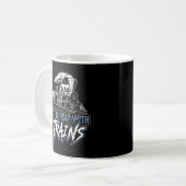 Mug I Still Play with Trains, Steam Engine Railroad (Devant gauche)