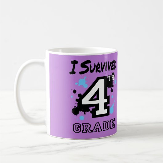 Mug I Survive 4e année (Gauche)