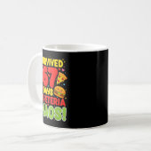 Mug I Survived 67 Days Of Cafeteria Chaos 67 Meme Lunc (Devant gauche)