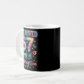 Mug I Survived 67 Days Of Kindergarten Funny Six Seven (Devant gauche)